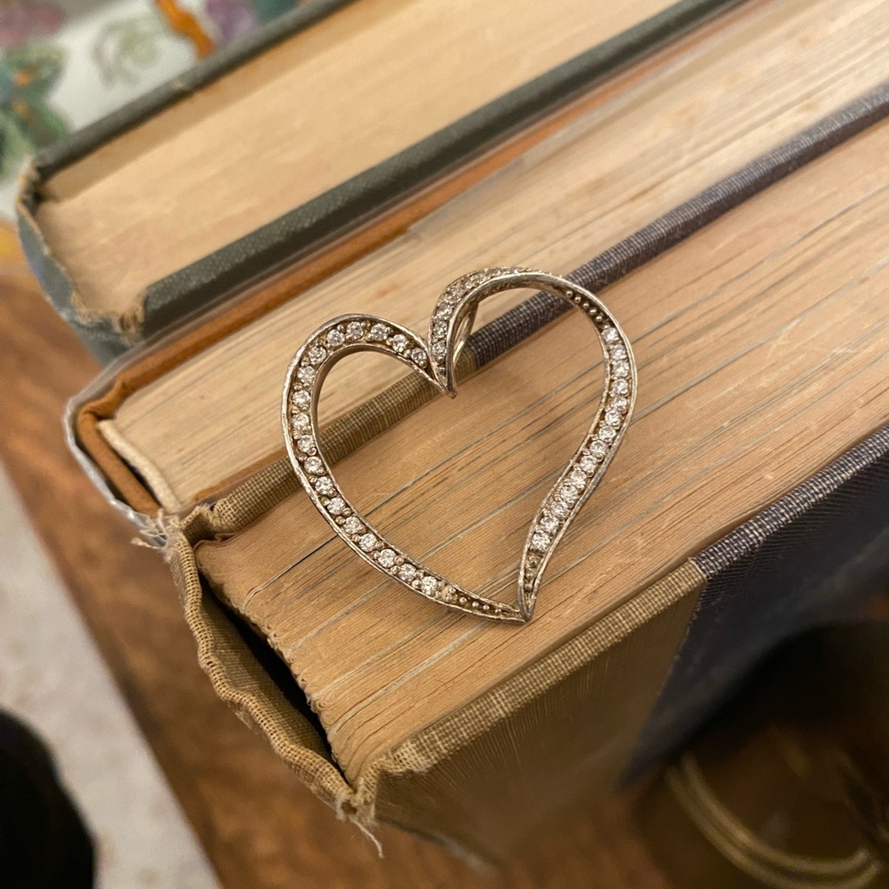 Huge 925 Heart Pendant